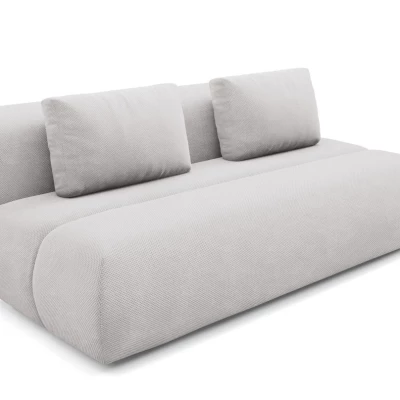 OSHAWA Zweisitzer-Schlafsofa – hellgrau