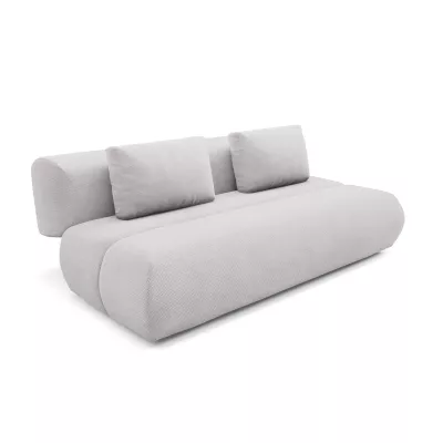 OSHAWA Zweisitzer-Schlafsofa – hellgrau