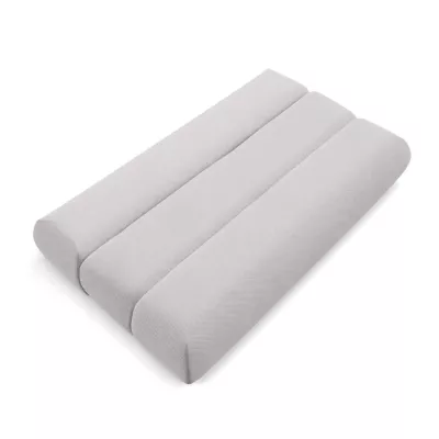 OSHAWA Zweisitzer-Schlafsofa – hellgrau