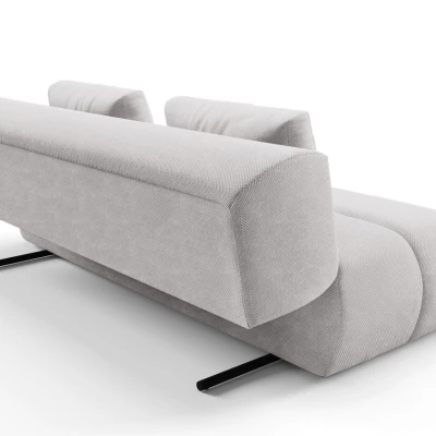OSHAWA Zweisitzer-Schlafsofa – hellgrau