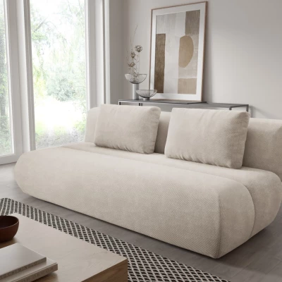 OSHAWA Zweisitzer-Schlafsofa - beige 1