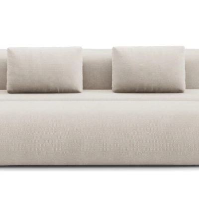 OSHAWA Zweisitzer-Schlafsofa - beige 1