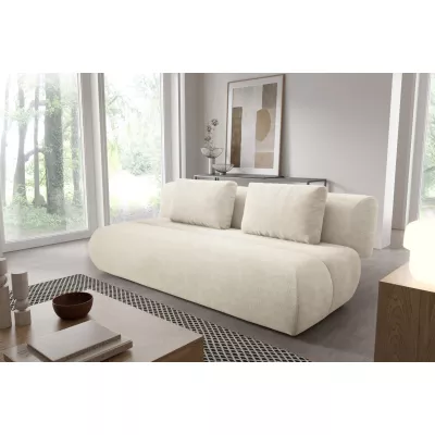 OSHAWA Zweisitzer-Schlafsofa – Creme