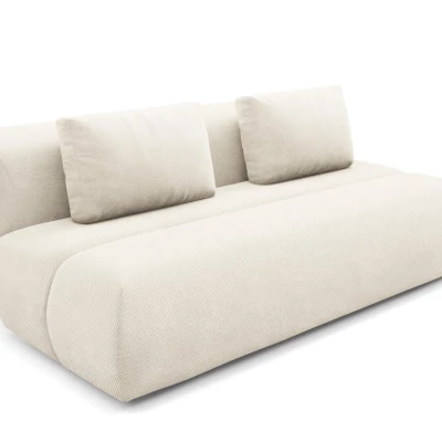 OSHAWA Zweisitzer-Schlafsofa – Creme