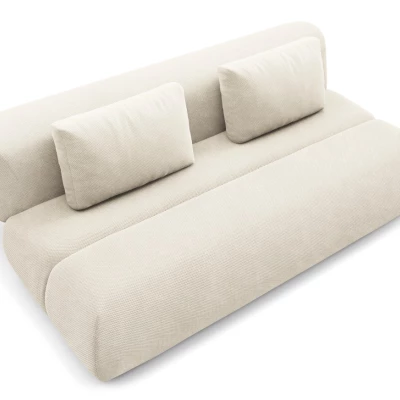 OSHAWA Zweisitzer-Schlafsofa – Creme