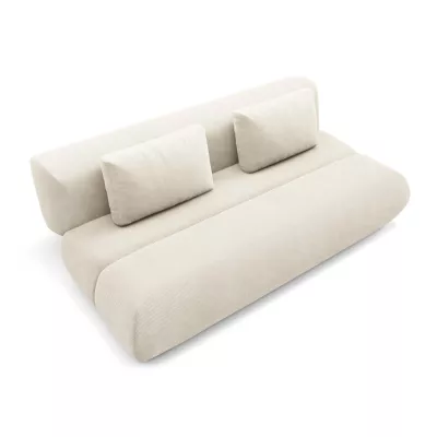 OSHAWA Zweisitzer-Schlafsofa – Creme