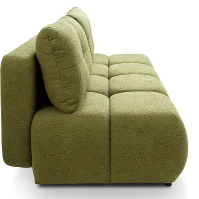Klappbares Zweisitzer-Sofa mit Stauraum SELKIR - grün