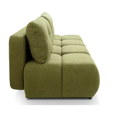Klappbares Zweisitzer-Sofa mit Stauraum SELKIR - grün