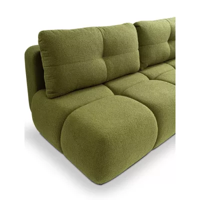 Klappbares Zweisitzer-Sofa mit Stauraum SELKIR - grün