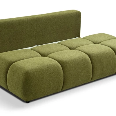 Klappbares Zweisitzer-Sofa mit Stauraum SELKIR - grün