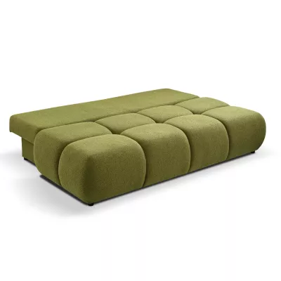 Klappbares Zweisitzer-Sofa mit Stauraum SELKIR - grün