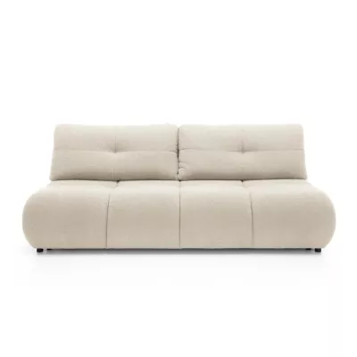 Klappbares Zweisitzer-Sofa mit Stauraum SELKIR - Winterbeige