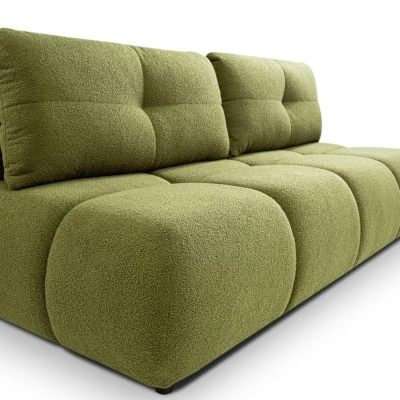 Klappbares Zweisitzer-Sofa mit Stauraum SELKIR - grün