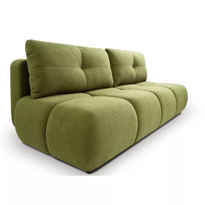 Klappbares Zweisitzer-Sofa mit Stauraum SELKIR - grün