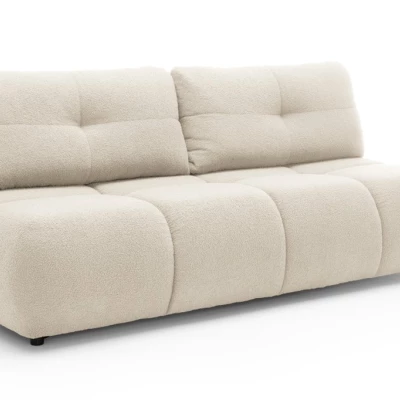 Klappbares Zweisitzer-Sofa mit Stauraum SELKIR - Winterbeige