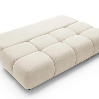 Klappbares Zweisitzer-Sofa mit Stauraum SELKIR - Winterbeige
