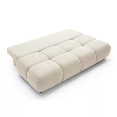 Klappbares Zweisitzer-Sofa mit Stauraum SELKIR - Winterbeige