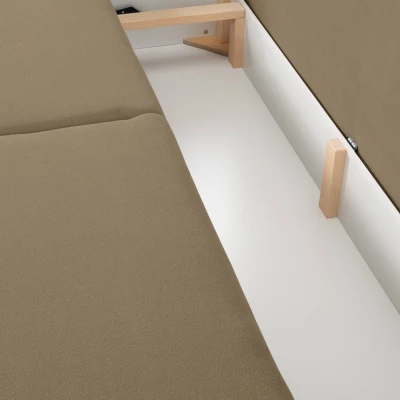 Zweisitzer-Sofa mit Stauraum SUDBURY - Cappuccino