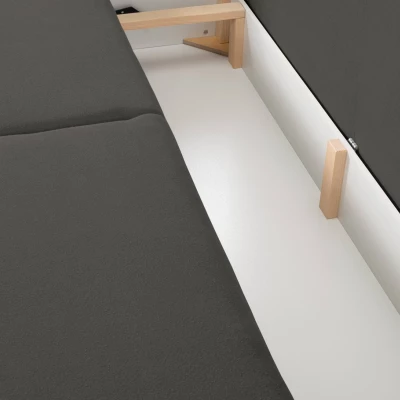 Zweisitzer mit Stauraum SUDBURY - Graphit