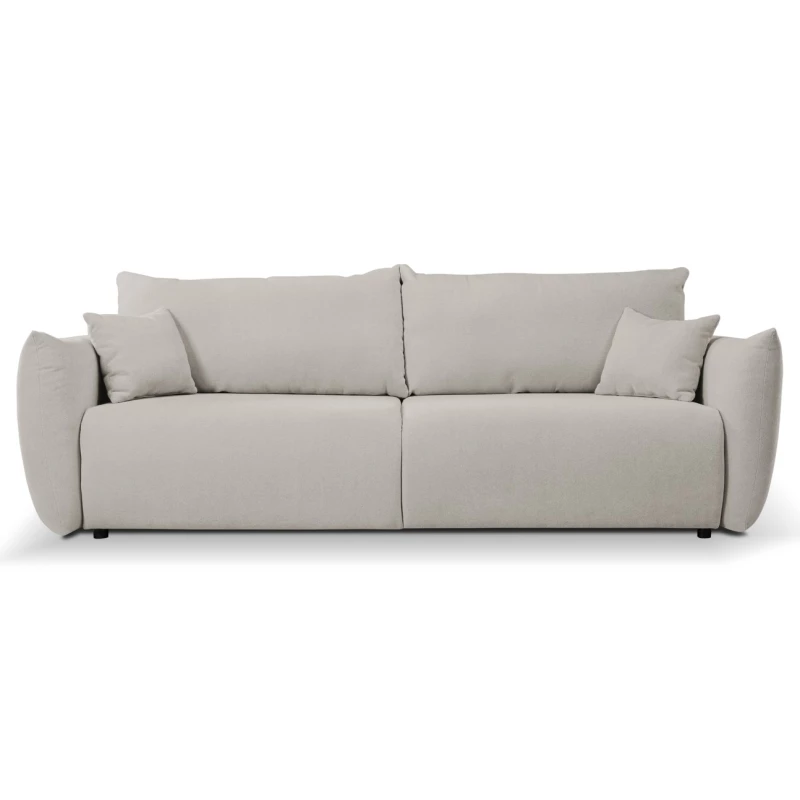 Zweisitzer-Sofa mit Stauraum SUDBURY - silber