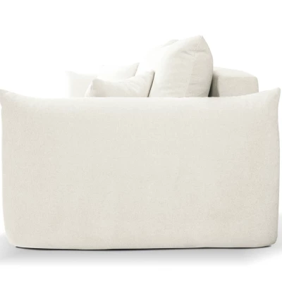Zweisitzer-Sofa mit Stauraum SUDBURY - weiß