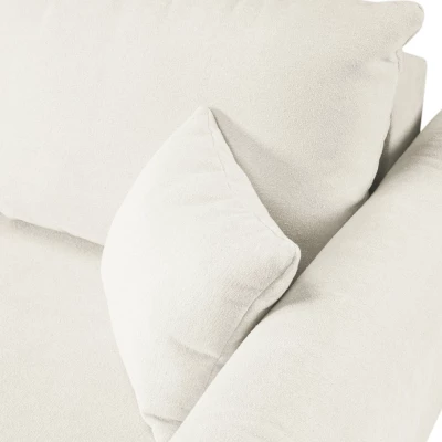 Zweisitzer-Sofa mit Stauraum SUDBURY - weiß