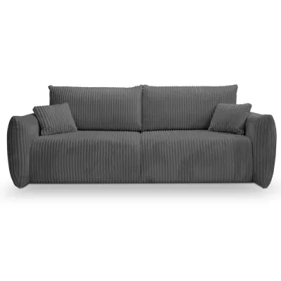 Zweisitzer-Sofa mit Stauraum SUDBURY - Dunkelasche