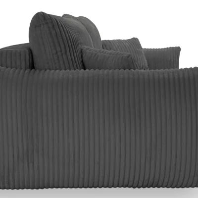 Zweisitzer-Sofa mit Stauraum SUDBURY - Dunkelasche