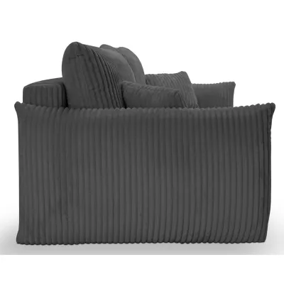 Zweisitzer-Sofa mit Stauraum SUDBURY - Dunkelasche