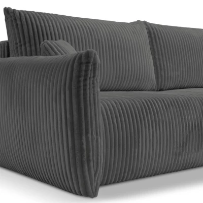 Zweisitzer-Sofa mit Stauraum SUDBURY - Dunkelasche