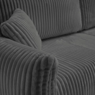 Zweisitzer-Sofa mit Stauraum SUDBURY - Dunkelasche