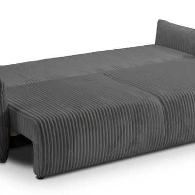 Zweisitzer-Sofa mit Stauraum SUDBURY - Dunkelasche