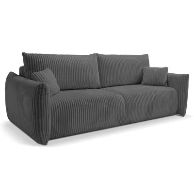 Zweisitzer-Sofa mit Stauraum SUDBURY - Dunkelasche