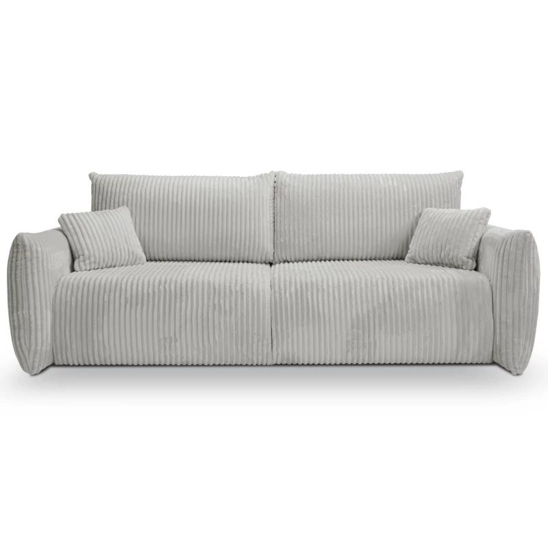 Zweisitzer-Sofa mit Stauraum SUDBURY - grau