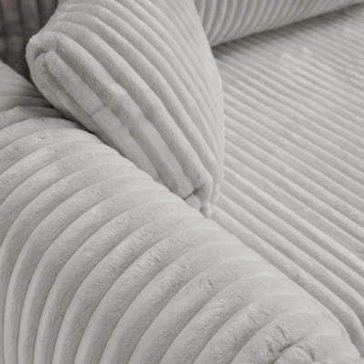Zweisitzer-Sofa mit Stauraum SUDBURY - grau