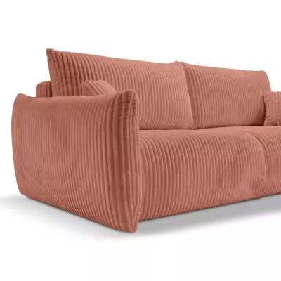 Zweisitzer-Sofa mit Stauraum, Sudbury - rosa