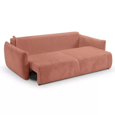 Zweisitzer-Sofa mit Stauraum, Sudbury - rosa