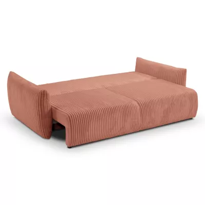 Zweisitzer-Sofa mit Stauraum, Sudbury - rosa