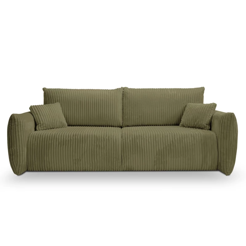 Zweisitzer-Sofa mit Stauraum, Sudbury - Olivgrün
