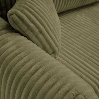 Zweisitzer-Sofa mit Stauraum, Sudbury - Olivgrün