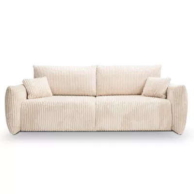 Zweisitzer-Sofa mit Stauraum, Sudbury – Creme