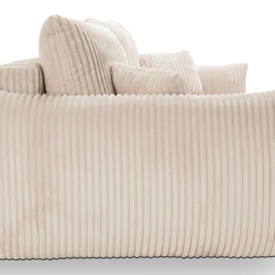 Zweisitzer-Sofa mit Stauraum, Sudbury – Creme