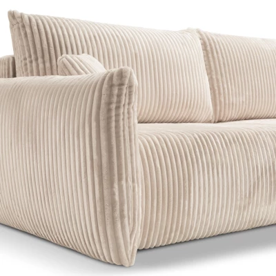 Zweisitzer-Sofa mit Stauraum, Sudbury – Creme