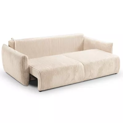 Zweisitzer-Sofa mit Stauraum, Sudbury – Creme