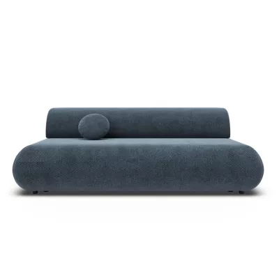 Dreisitzer-Schlafsofa mit Stauraum SURREY - blau