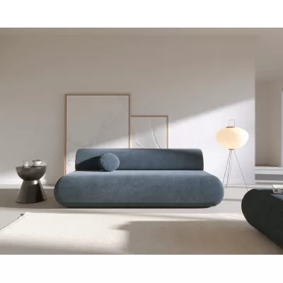 Dreisitzer-Schlafsofa mit Stauraum SURREY - blau