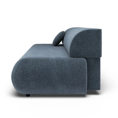 Dreisitzer-Schlafsofa mit Stauraum SURREY - blau
