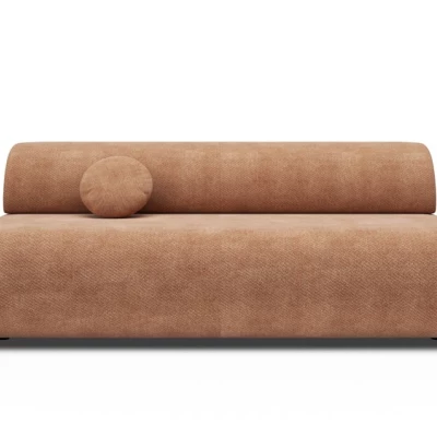 Dreisitzer-Schlafsofa mit Stauraum SURREY - hellbraun