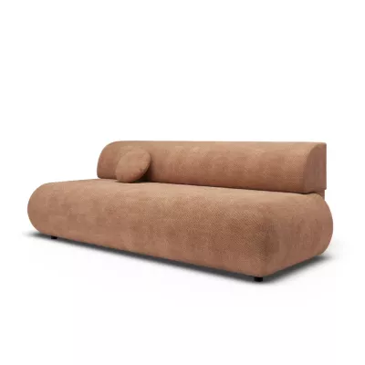 Dreisitzer-Schlafsofa mit Stauraum SURREY - hellbraun