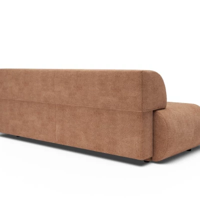 Dreisitzer-Schlafsofa mit Stauraum SURREY - hellbraun